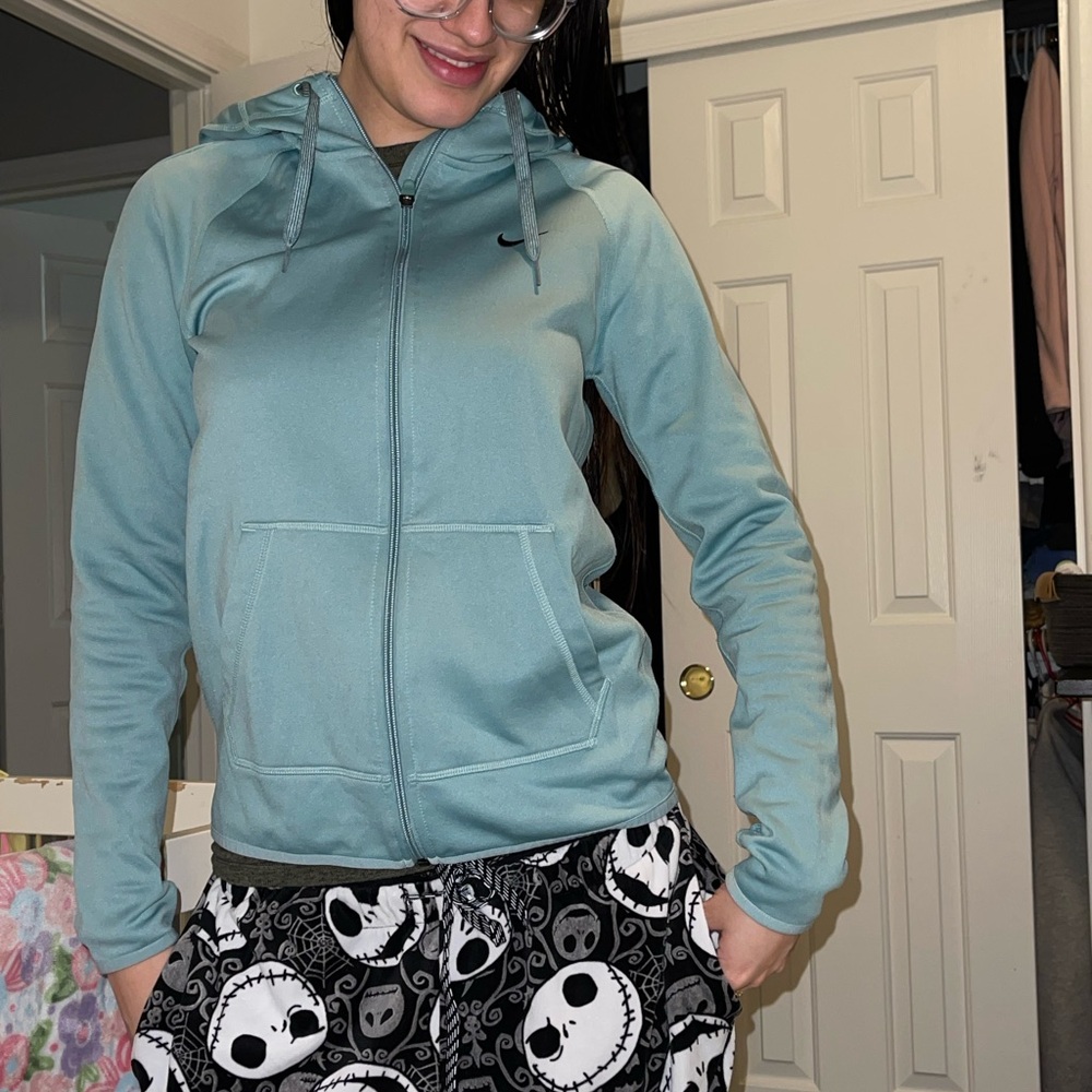 Nike Light Blue Hoodie